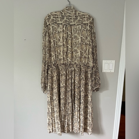 Current Air Leopard Print Necktie Dress - Picture 8 of 8